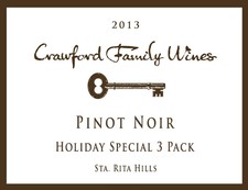 2013 Sta. Rita Hills Pinot Noir 3 Pack