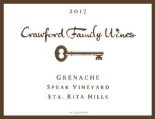 2017 Grenache, Spear Vineyard